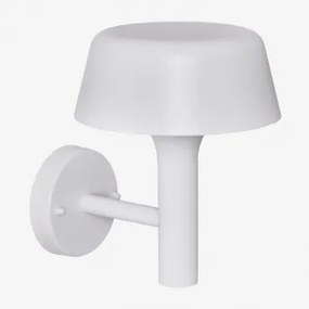 Candeeiro De Parede Exterior De Alumínio Sivano Branco - Sklum