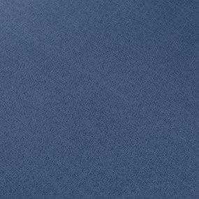 Sofá de 5 lugares em tecido azul
