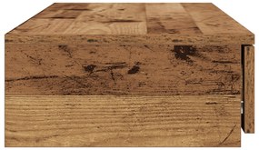 Caixas de Cama vidaXL Madeira Velha 90x36,5x16,5 cm Madeira de Engenha
