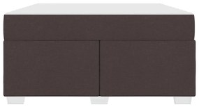 Estrutura da Cama Outros Castanho escuro 160 x 200 cm tecido