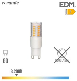 Lâmpada LED Edm 650 Lm 5,5 W e G9 (3200 K)