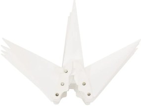 Luzes de Natal com LEDs 3 pcs dobrável branco