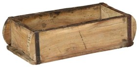 Bandeja 30x15x9 cm Madeira Sólida Reclamada