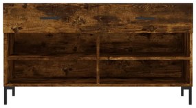 Banco sapateira 102x35x55 cm deriv. madeira carvalho fumado