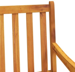 Cadeiras de jardim 2 pcs madeira de acácia maciça