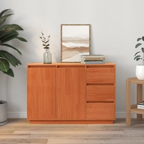 Buffet Castanho 111 x 34 x 75 cm Madeira de pinho maciça