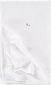 Toalha de mesa em algodão bordada Fleur