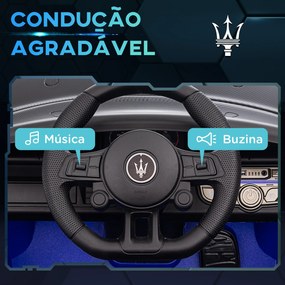 AIYAPLAY Carro Elétrico para Crianças acima de 3 Anos Carro Maserati G