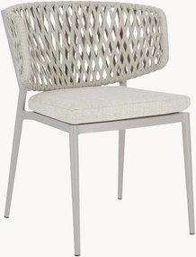 Cadeiras empilháveis Noelia Moon, conjunto de 4