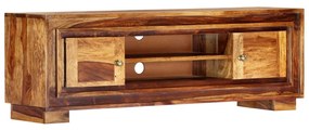 vidaXL Móvel de TV 118x30x40 cm madeira de acácia maciça