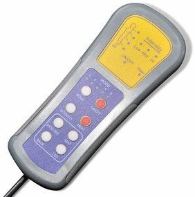 Cadeira de massagens couro artificial preto