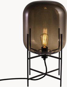 Candeeiro de mesa LED de vidro artesanal Oda