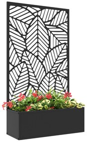 Biombo de Exterior com Floreira de Metal Floreira de Parede ou Indepen