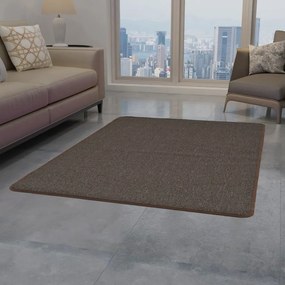 vidaXL Tapete tufado 160x230 cm castanho