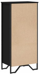 Estante 50x31x106 cm derivados de madeira preto