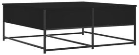 Mesa de centro 100x99x40 cm derivados de madeira preto