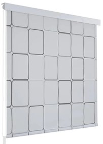142850 vidaXL Estore de rolo para o duche 140x240 cm quadrados