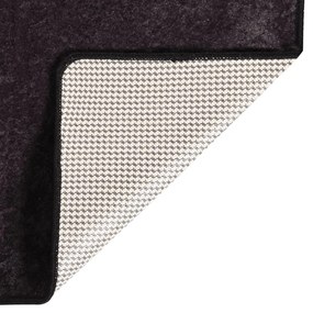 Tapete lavável antiderrapante 80x300 cm antracite