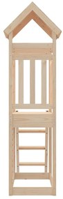 Conjunto de brincar p/ exterior 52,5x110,5x214 pinho maciço