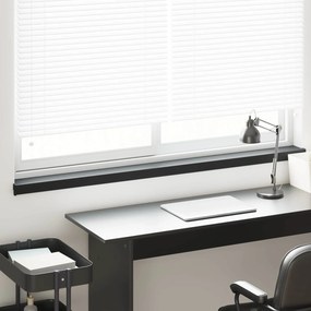 vidaXL Soleira de Janela Preto com Textura de Madeira PVC