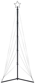 LED Árvore de Natal 525 LEDs Azul 302 cm