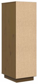 Aparador alto 34x40x108,5 cm pinho maciço castanho mel