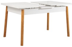 Conjunto de Mesa de Jantar Extensível e Cadeiras (4 Peças) Santiago –