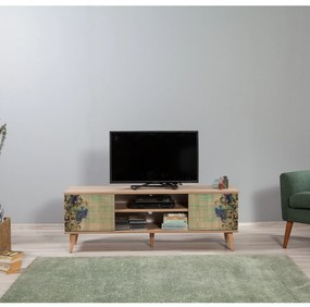 Móvel TV Truva – Carvalho Sonoma – 140 cm x 50 cm x 40 cm