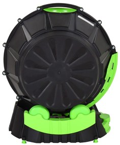 Compostor de tambor giratório 49,5x44,5x57 cm 50 L