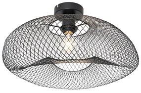 Candeeiro de teto moderno preto - Zora Moderno