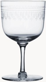 Copos de vinho em cristal artesanal Ovals, conjunto de 4