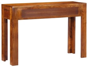 Mesa consola 110x35x75 cm madeira de acácia maciça