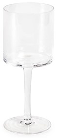 Kave Home - Copo de vinho Yua de vidro transparente 25 cl