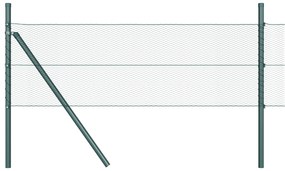 Cerca Hexagonal vidaXL Verde 0.4x10 m Aço