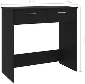 Secretária 80x40x75 cm derivados de madeira branco