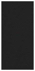 Capacho Rectangular vidaXL Preto 120x250 cm