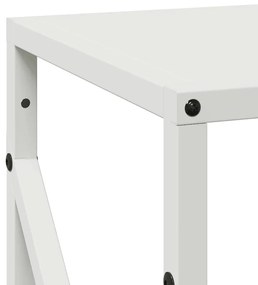 Suporte para lenha 34x25x100 cm aço laminado a frio branco