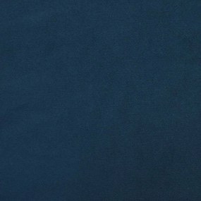 Cadeira de escritório giratória veludo azul