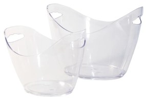 Balde Gelo Poliestireno Incolor 3l 26.7X20X19.5cm