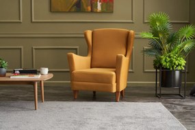 Cadeirão Lola – Dourado – 77x98x80 cm