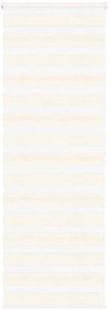 vidaXL Cortina de zebra 80x200 cm largura do tecido 75,9 cm poliéster