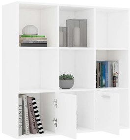 Estante 98x30x98 cm derivados de madeira branco