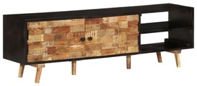vidaXL Móvel de TV 140x30x45cm madeira mangueira áspera/acácia maciça