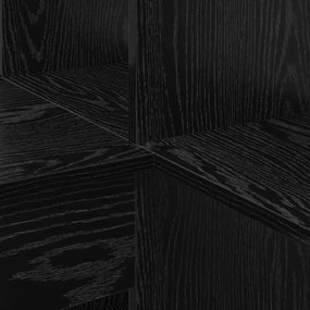 Secretária de canto Carvalho preto 101,5 x 149,5 x 149,5 cm