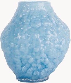 Jarra em vidro artesanal Corallo, Alt 21 cm