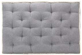Almofadão para sofá de paletes 120x80x10 cm antracite