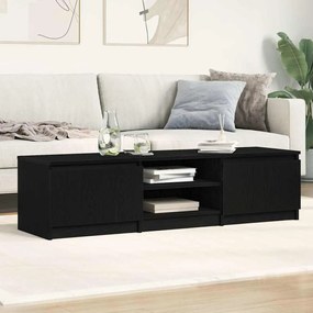 Móvel de TV 140x40x36 cm derivados de madeira carvalho preto