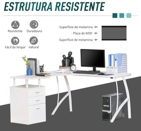 Secretária Opens - Design Moderno