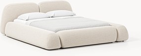 Cama estofada em bouclé Wolke