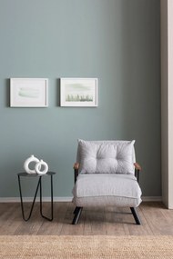 Sofá-cama de 1 Lugar Sando – Cinzento – 175x60 cm